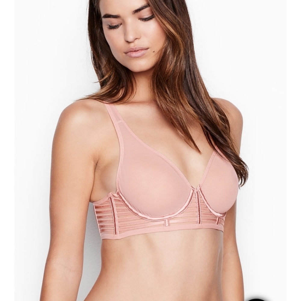 Nwt Victoria's Secret Unlined Bra Pink or Beige